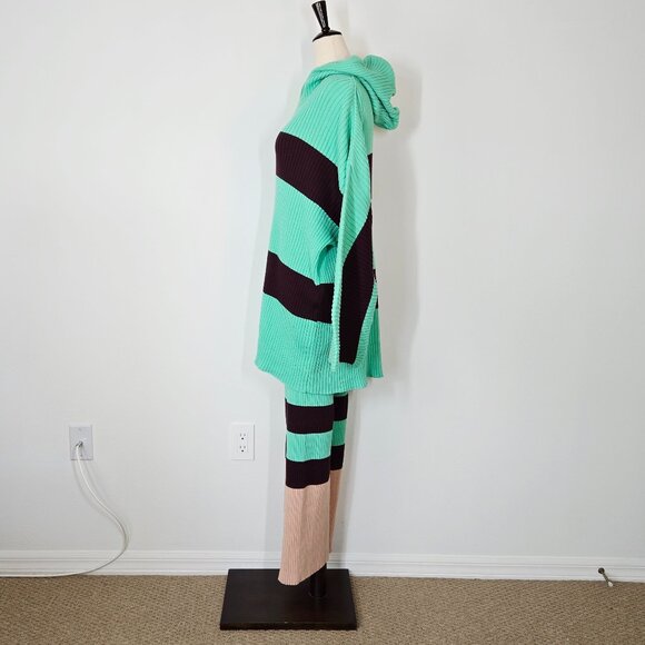 FREE PEOPLE WOMEN'S Kami Sweater Set mint julip Size Small NEW - Picture 7 of 14